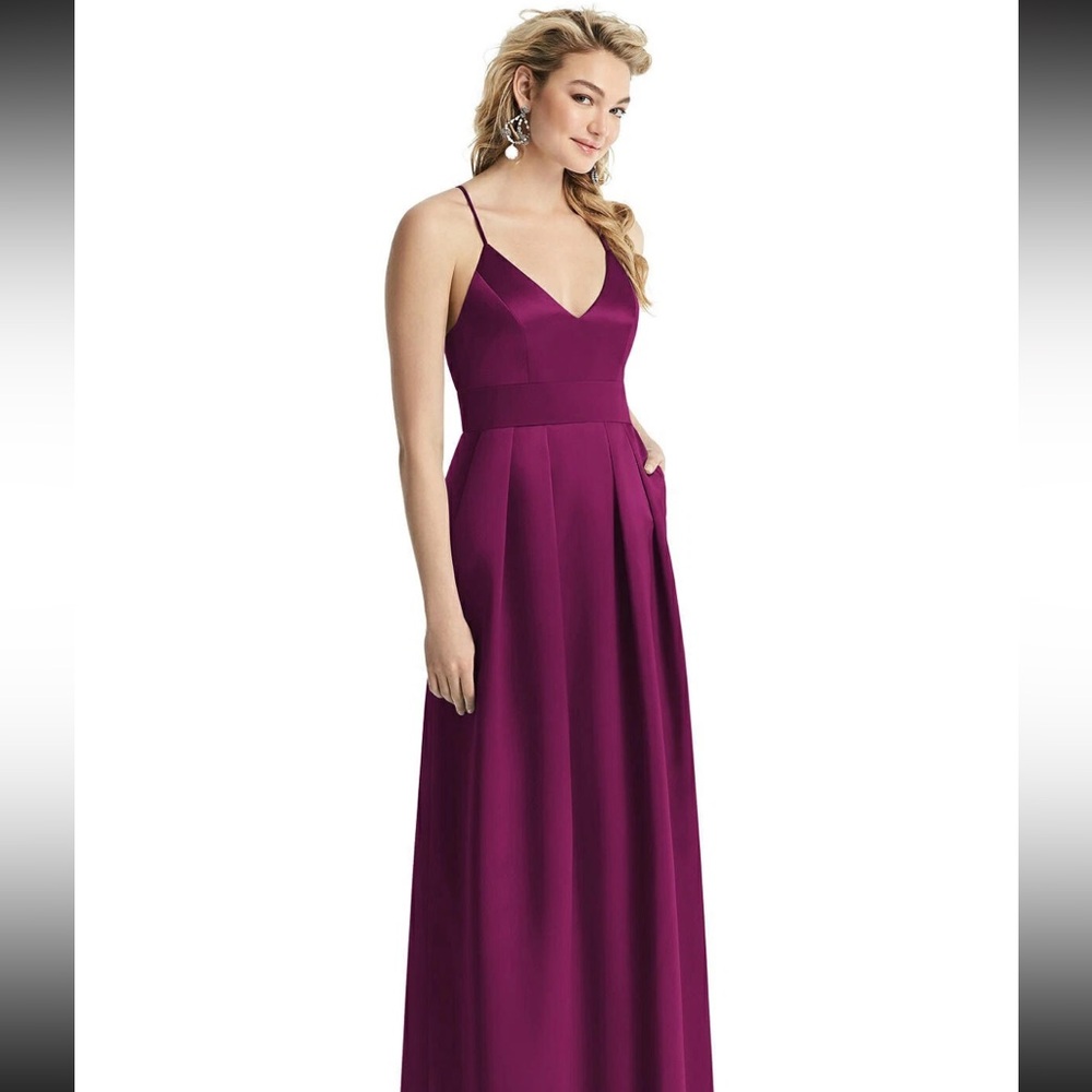 After Six Plum Maxi Dress